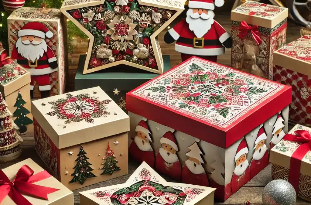 Create beautiful Christmas boxes with the Vulcan FC500/FC700